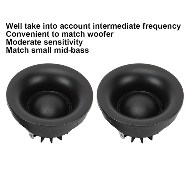 2PCS Diskant Silkesfilm Ball Tak Högtalare 25 Kärna 1 Tum Högtalare 30W 4Ω