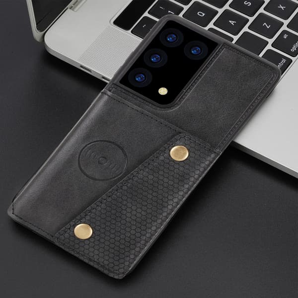 Passer til Samsung Galaxy S21 Sort Telefon Cover