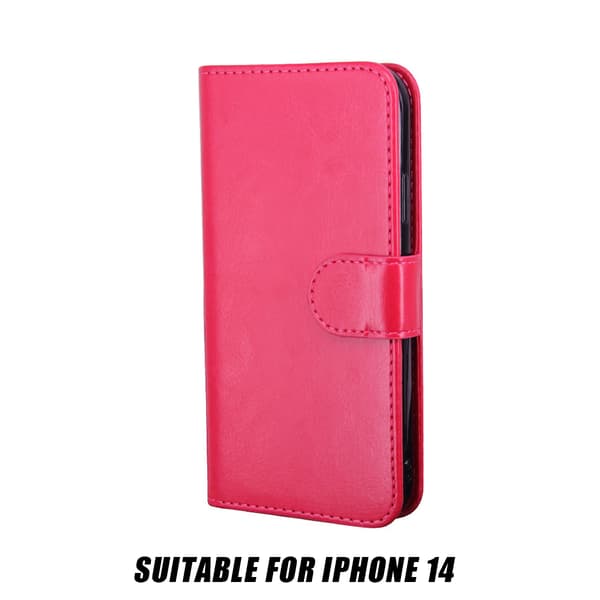 iPhone 14 Covers / Magnetisk 2-i-1 Cover - Vælg Farve! Pink