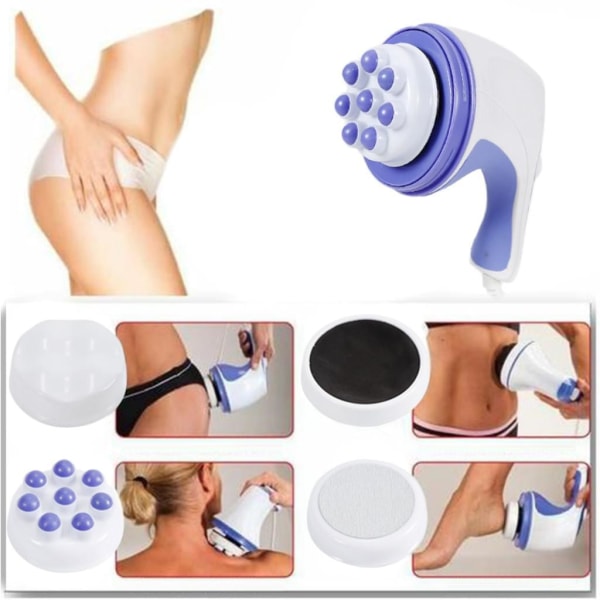 Elektrisk massager anti cellulite enhed kropsfedt tab vibrationsmassage