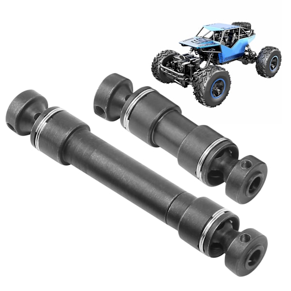 2 stålhuvudcentrumsdrivaxlar 7250R för TRAXXAS Mini E REVO / Mini SUMMIT 1/16 RC-bil