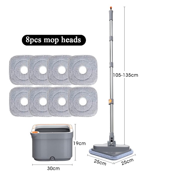 Mop-Lattia Mop-Lattia Laiska Ihminen Kädet Vapaat Mop-Lattia Artefakti Puhdas Likainen Erotus Automaattinen Kiertävä Mop-Lattia Litteä Mop-Lattia Puhdas Mop-Lattia