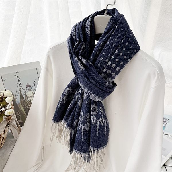 Scarf Tassel Scarf Lång Mjuk Scarf Vinter Scarf