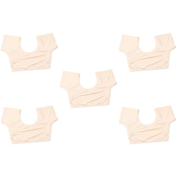 Svetteabsorberende vest for kvinner med 5 stk. svetteputer for underarmer