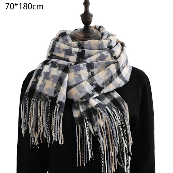 Halsdukar och sjalar för kvinnor Lång Lätt Mjuk Elegant Scarf