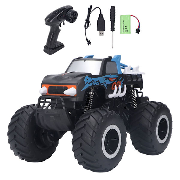 Maastoajoneuvo Kauko-ohjattava auto 1:16 2.4G Langaton Suuri pyörä Amfibio Kiipeilylelu