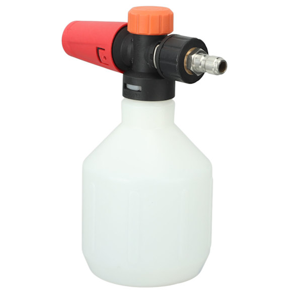 Auton vaahdotin 500ml kannettava korkeapainevaahtopuhallin 1/4 tuuman pikaliittimellä puutarhan autonpesuun pyöreä
