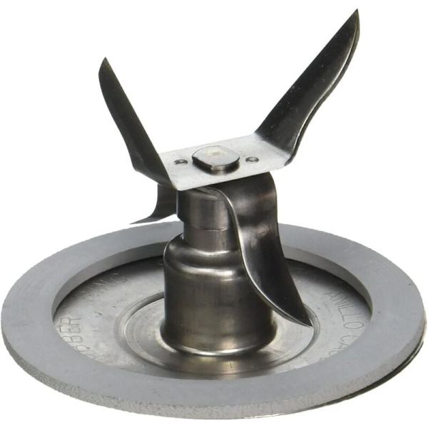 Isblad i rustfrit stål, blender tilbehørssæt med elastisk gummipakning, opgrader din blending til gryder, plastik, glas, rustfrit stål,