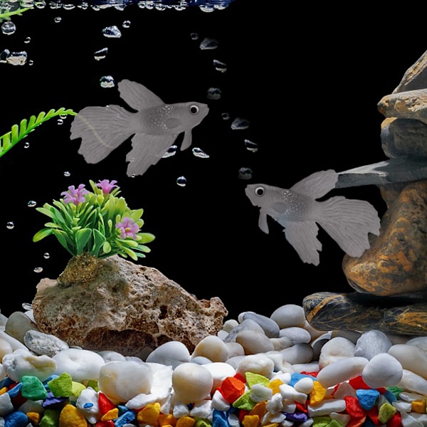 Kunstig fiskeakvarium falsk fisk, for akvariedekorasjon