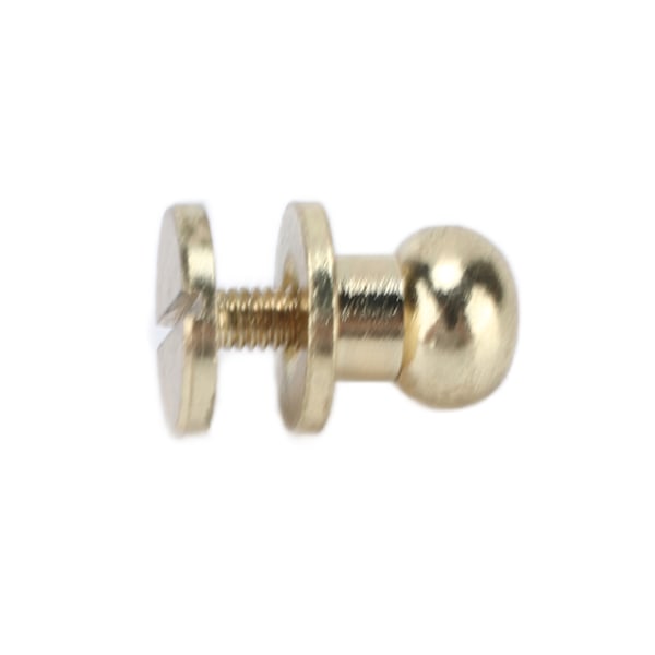 20 sæt messingnitter slidstyrke imitation guld bagage hardware tilbehør til håndværksentusiaster 10x8mm