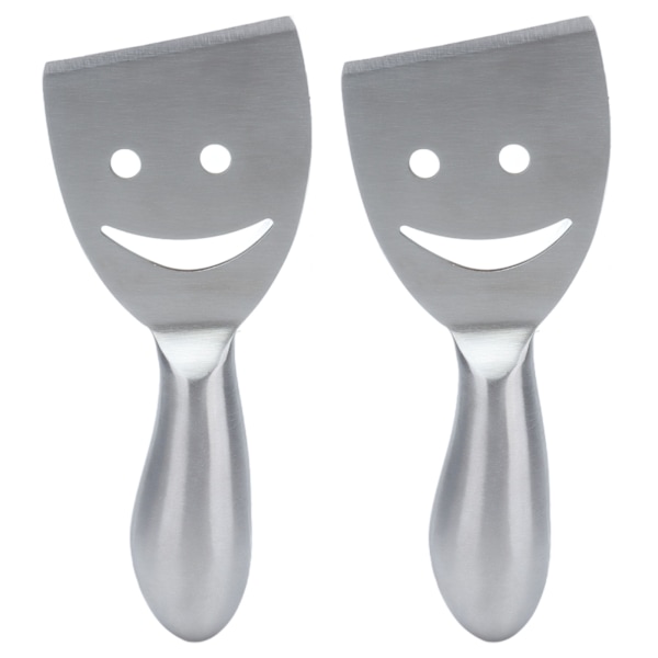 2 stk. Osteshøvel Multifunksjonell Rustfritt Stål Smile Style Osteshøvel for Kjøkkenbaking