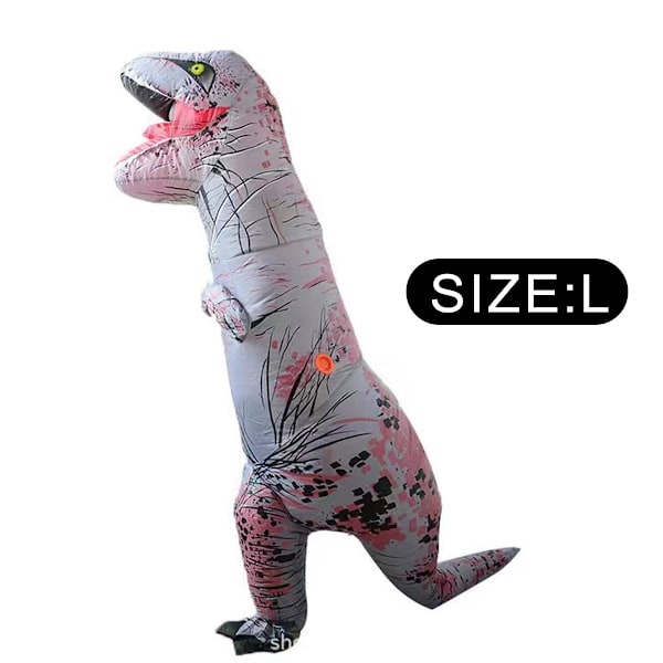 Tyrannosaurus oppustelig kostume Halloween udklædning rollespil realistisk muskel dinosaur oppustelig kostume