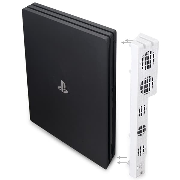 Køleventilator til PS4 PRO USB Ekstern køler 5 ventilatortemperatur
