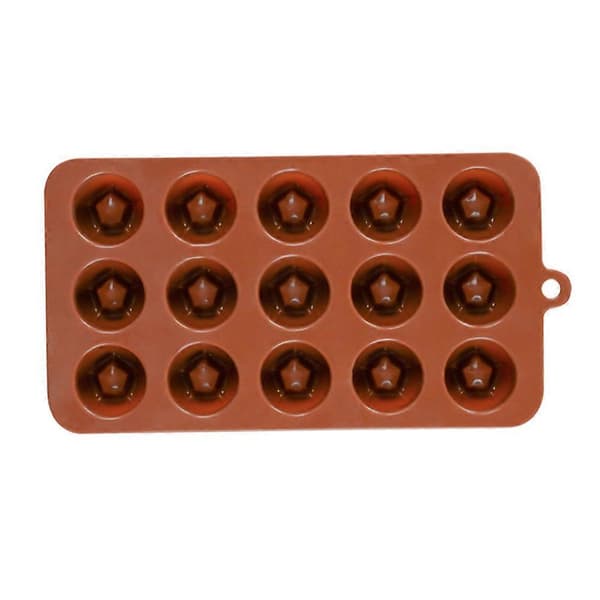 Isbitsform 3-pack silikonform för is och bakning 15 fack