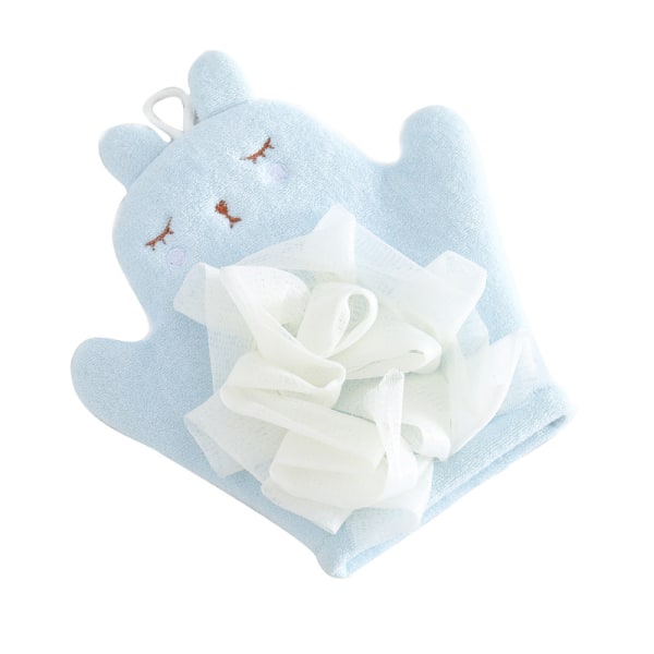 Badhandduk för barn med dubbla användningsområden Cartoon Sponge Baby Bath