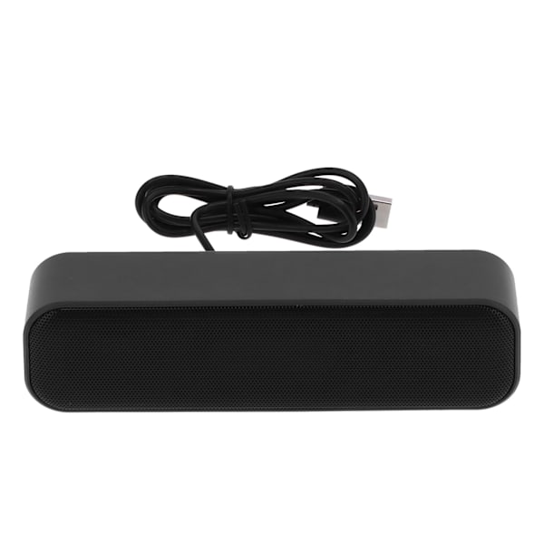 USB-højttaler Mini-højttalerboks Indbygget Dekodet Lydkort Stereo Soundbar Computer-højttaler