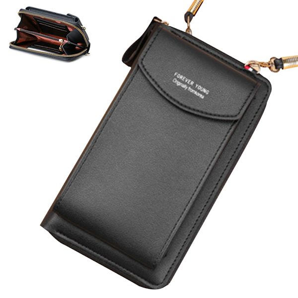 Læder Blokerende Crossbody