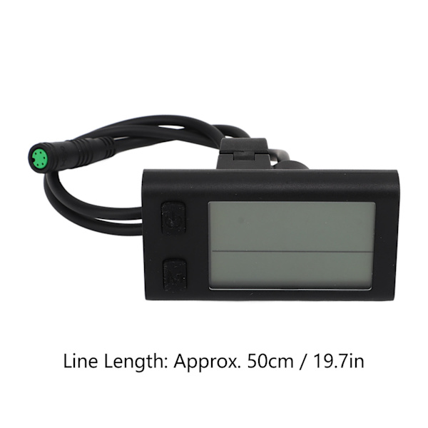 Elektrisk cykel LCD-display meter cykling speedometer odometer cykel computer panel 24V 36V 48V