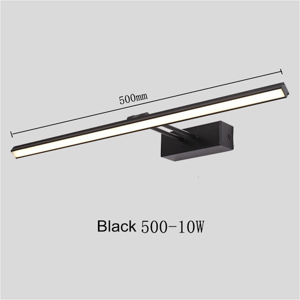 Minimalistisk Badrumsbelysning, Modern LED Badrumsbelysning med Integrerad LED och Frostad Diffusor, Enkel Installation och Energi