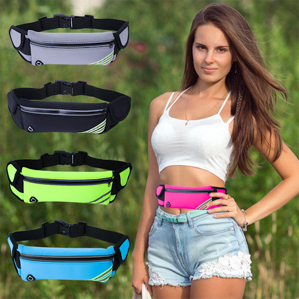 Juoksuvö, lantiovyö Fanny Pack urheilulantiovyö juoksuun