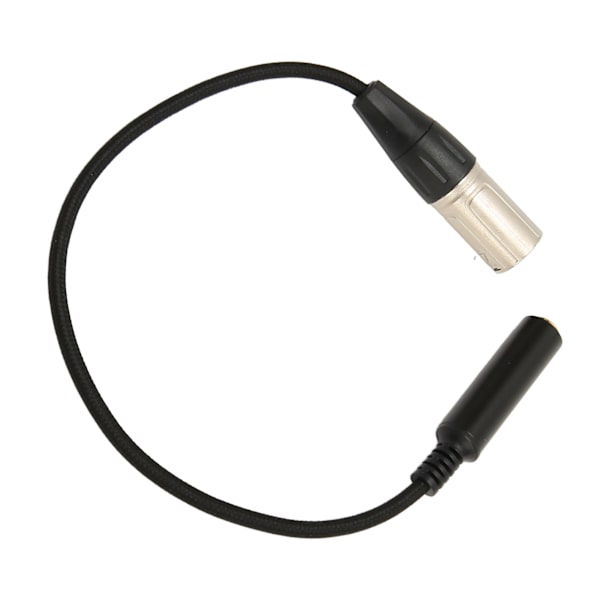 6,35 mm 1/4 tommer hun til XLR han adapterkabel 3-polet han til 6,35 mm sokkel mikrofon lydkabel