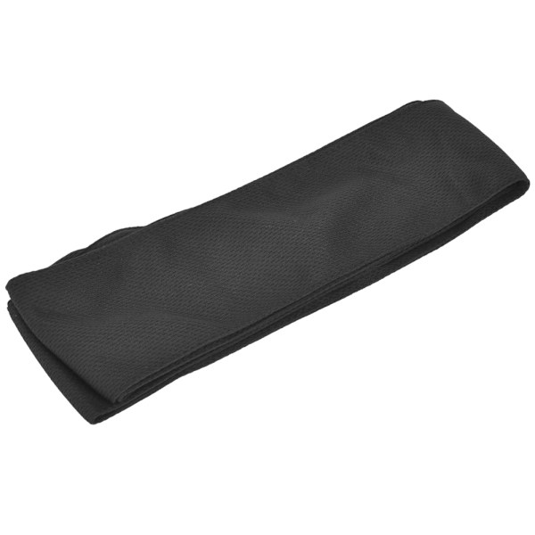 Ulkoiluun sopiva unisex-urheiluhikihihna, kosteutta siirtävä, hikoilun estoon, juoksuun, kuntoiluun, musta, vapaa koko
