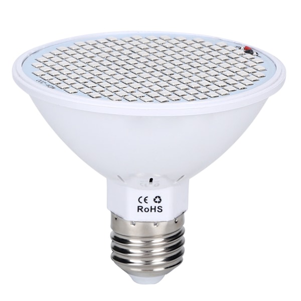 200LED växtlampa E27 30W växtlampa glödlampa 85-265V för blomväxttillväxt