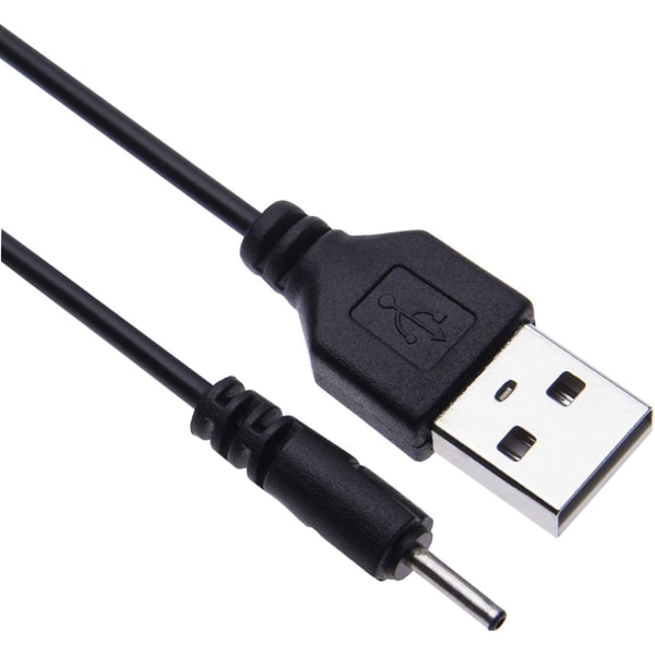 USB til DC 2,0 mm-kabel, ørepropper USB DC-laderadapter, USB 2.0