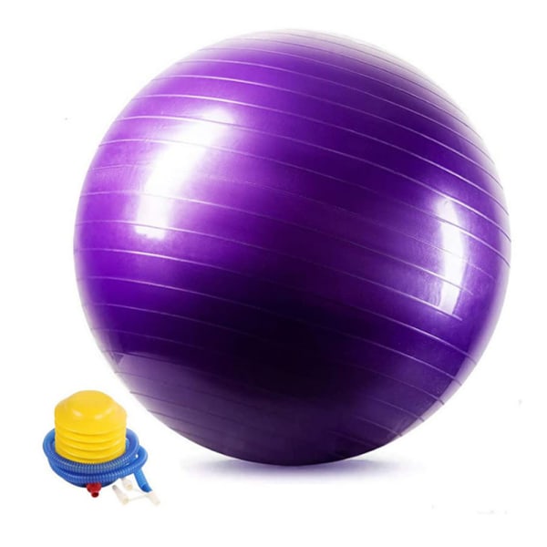 Balance Ball - No-Roll Weighted Seat er en fleksibel stol til