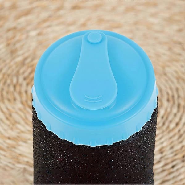 Silikonlock för läckagesäkra läskburkar, 12-pack
