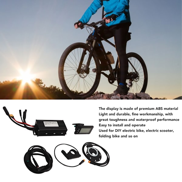 26A Sinus 3-tilstands motorstyring GD01 displaypanel fingergas Power Assisted Sensor vandtæt stik elektrisk cykel modifikationssæt