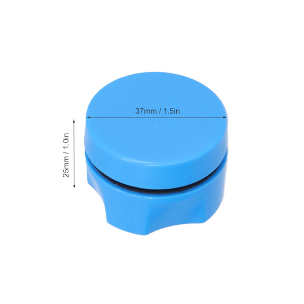 Mini Akvarie Magnetisk Rengøringsmiddel Akvarium Alger Fjernelse Rengøring Børste Glas Skrubber Blå