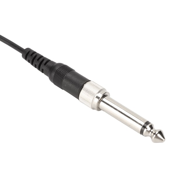 6,35 mm öronsnäcka mikrofon ergonomisk dynamisk 16,4 fot trådbunden headset mikrofon för karaoke högtalare förstärkare undervisning