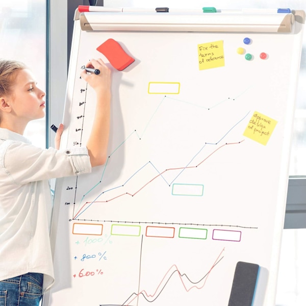 Mångsidig användning, magnetiska whiteboardetiketter för färgglada namnlappar på whiteboard, kylskåpsskåp och andra metallytor, flexibla återanvändbara