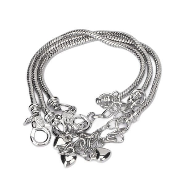 Charm armband gör-det-själv-kit grundläggande armband färgade pärlor hängen smycken gör-det-själv-kit för födelsedagsfest spel presenter rosa K9