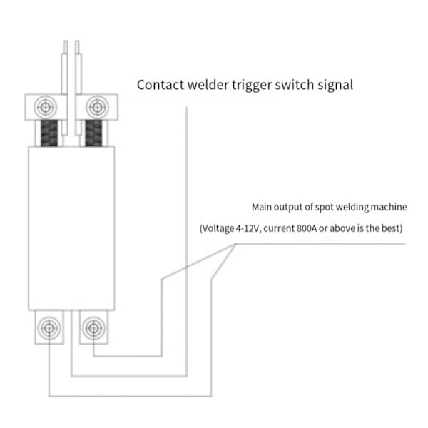 18650 Batteri Punktsveisepenn Mini Punktsveiser Automatisk Trigger Integrert Håndholdt Punktsveisepenn Svart