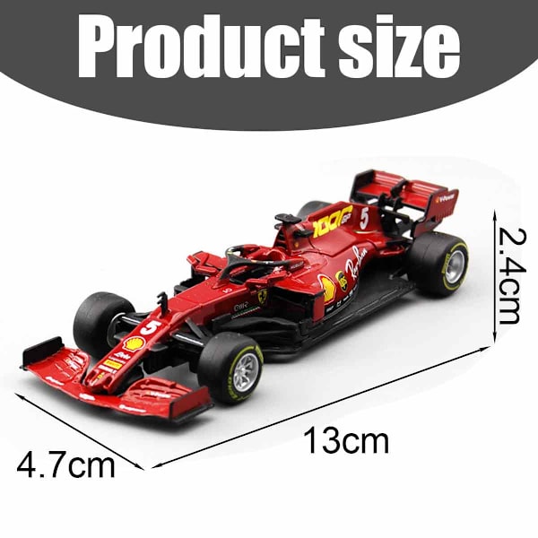 Bimeko Formula-auton malli lafali F1 LAFHA Kilpa-auton malli 1:43 formula-seosmalliauto heiluri