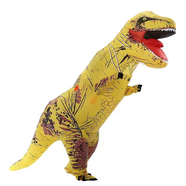 Tyrannosaurus uppblåsbar kostym Halloween klä upp rollspel realistisk muskel dinosaurie uppblåsbar kostym