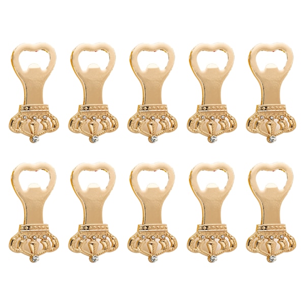 Födelsedags Flasköppnare, Ergonomisk Design för Enkel Öppning, Roséguldfinish Förebygger Rost, Kreativa Flasköppnare för Unisex Användning i Kungliga Familjen