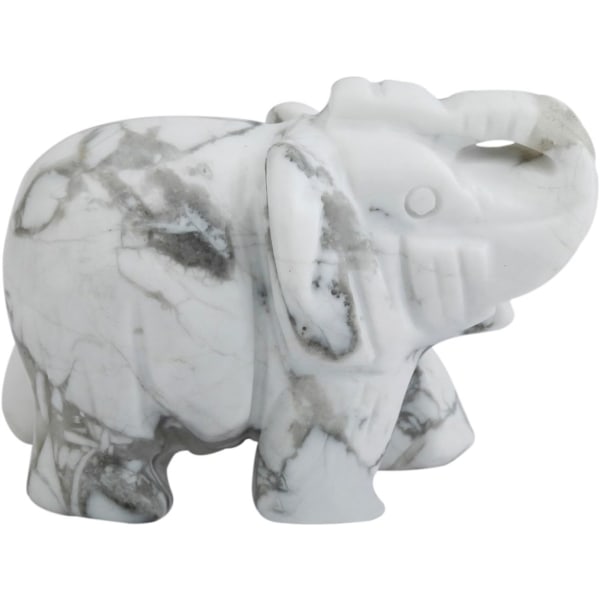 Rose Quartz Elephant Pocket Statue Kitchen Guardian Healing
