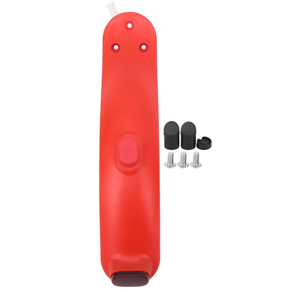 Scooter Bagagerum Skærm Dæk Mud GuardScrewScrew Silikoneprop Sæt til Xiaomi M365/Pro(Rouge )