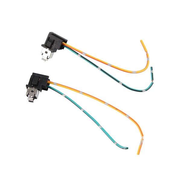 2 stk. Hodelyktpæreholder Ledningsnettkontakt Adapter Pluggadapterledning for H1-pære