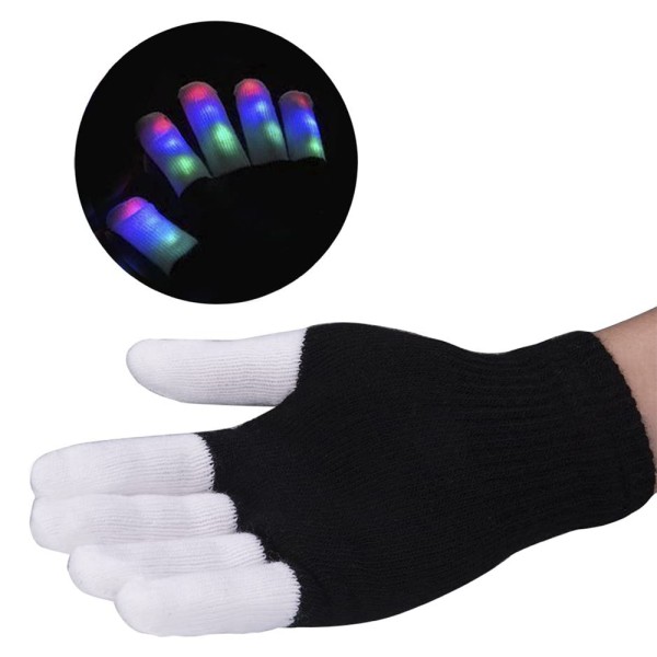 1 par Light Up Gloves LED-handsker Cool Legetøjsgaver til børn
