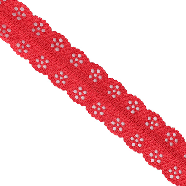 20 st 20 cm DIY nylon spets blixtlås spole blomma blixtlås för sömnad bröllopsklänning hantverk röd