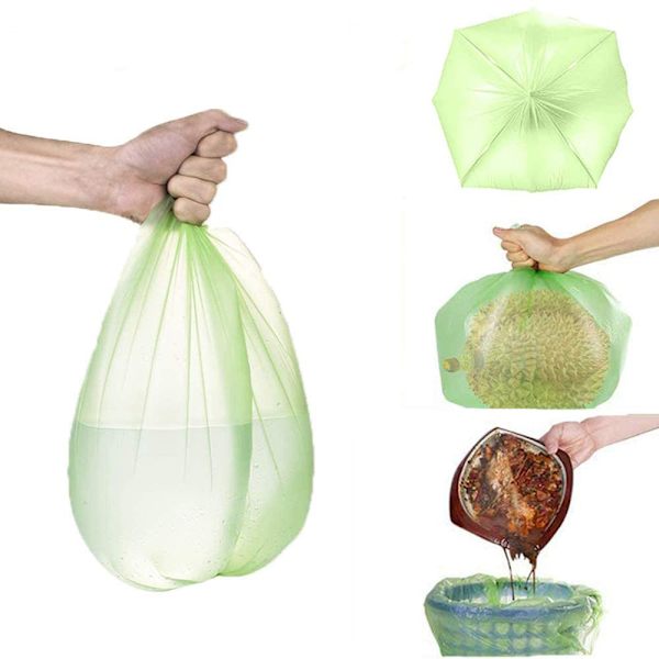 Søppelposer ekstra tykke biologisk nedbrytbare 50*60cm 100 stk