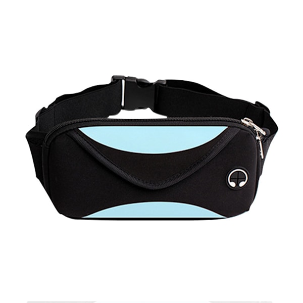 Bum Bag, Unisex Black for Outdoor Travel Hiking Dog Training