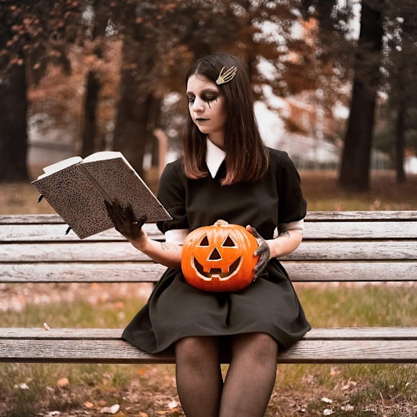 Halloween-luurankokäsien luuklipit