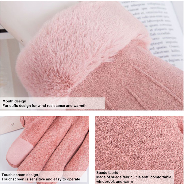 Handsker til kvinder - Vinter - Varme - Touchscreen