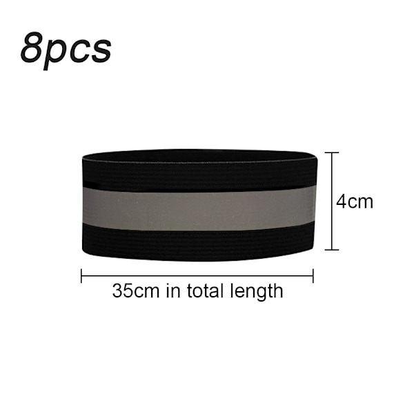 Reflekterende bånd Reflekterende reflektor Elastisk armbånd
