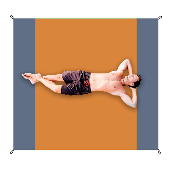 Piknikviltti 200 x 210 cm rantapiknikviltti vedenpitävä rantapyyhe